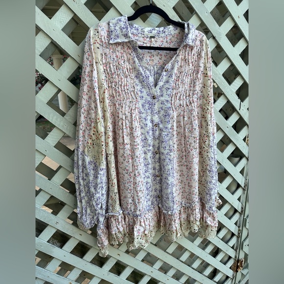 Free people Lost In You Printed Tunic - Picture 7 of 8